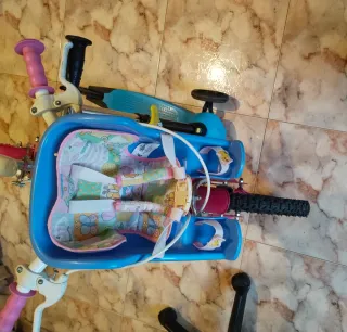 Bicicleta infantil niña rosa