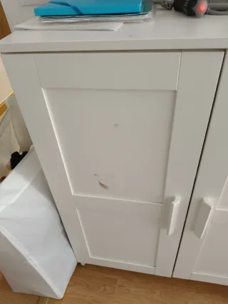 Mueble TV BRIMNES IKEA Blanco