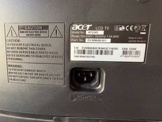 Monitor Acer Negro