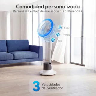 Ventilador Nebulizador 90W 70° 3 Vel
