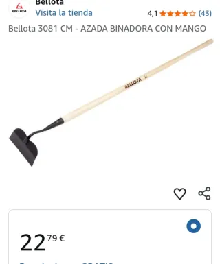 Bellota 3081 CM - AZADA BINADORA CON MANGO