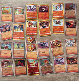 Cartas Pokémon Variadas