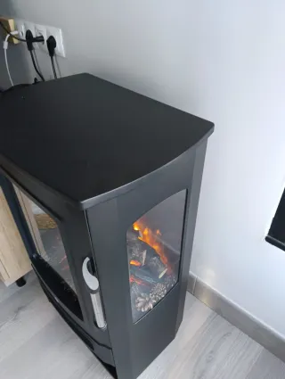 Chimenea Eléctrica marca klarstein.