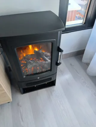 Chimenea Eléctrica marca klarstein.