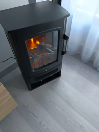 Chimenea Eléctrica marca klarstein.