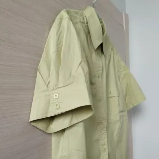 Camicia maniche corte Vestebene verde acido