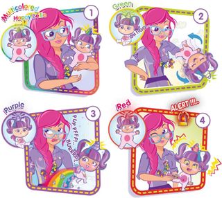 The Bellies From Bellyville - Rosie Rainbow!, muñe