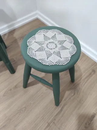 Silla Castellana y Mesilla Restauradas