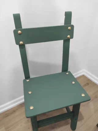 Silla Castellana y Mesilla Restauradas