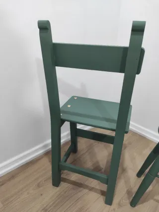 Silla Castellana y Mesilla Restauradas