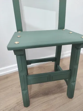 Silla Castellana y Mesilla Restauradas