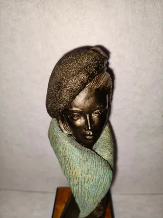 Busto decorativo mujer