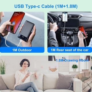 Cable USB C（1M / 1.8M）para OPPO Find X8 X5 Pro Ren