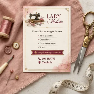 LADY Modista: Arreglos de Ropa