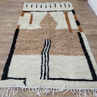 Alfombra Bereber Marroquí de Lana 253x150cm