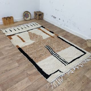 Alfombra Bereber Marroquí de Lana 253x150cm