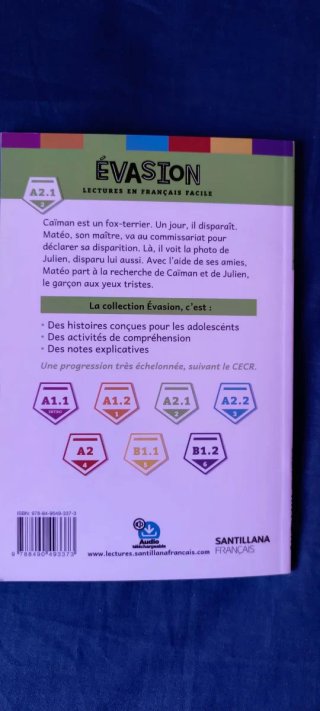 Libro francés AVIS DE RECHERCHE