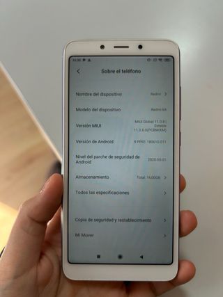 Xiaomi Redmi 6A Blanco