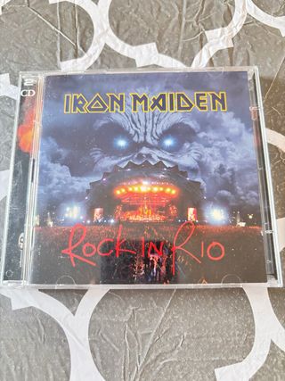 Doble CD Iron Maiden Rock in Rio