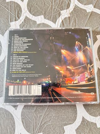 Doble CD Iron Maiden Rock in Rio