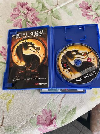 Lote 4 Videojuegos PS2: FIFA, Rocky, MK, Underworl