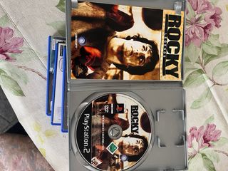 Lote 4 Videojuegos PS2: FIFA, Rocky, MK, Underworl