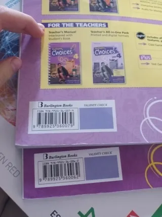 Libros choices cuarto de la ESO