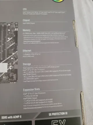 Placa Base ASUS PRIME B760M-A WIFI