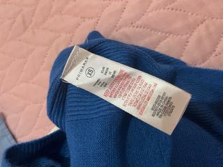 Jersey sueter azul fino botones Primark XS nuevo