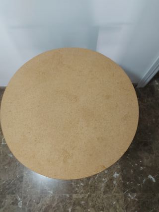 Mesa Camilla Pequeña Redonda 60cm Madera