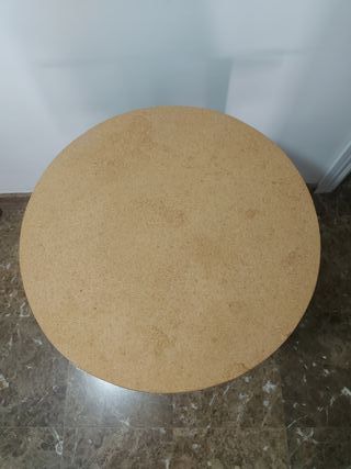 Mesa Camilla Pequeña Redonda 60cm Madera