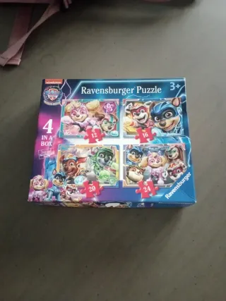 Puzzle Ravensburger Patrulla Canina 4 en 1