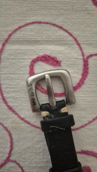 Reloj Uno de 50 Unisex Blanco y Rosa