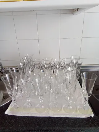 Calice di cristallo Bohemia: 18 vini, 11 champagne