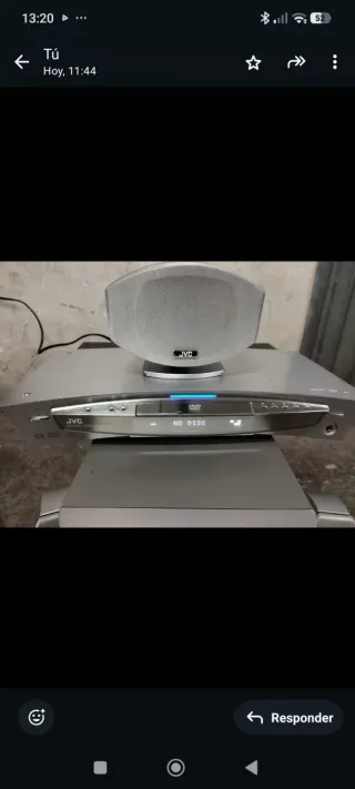 Home Cinema JVC Gris/Plata