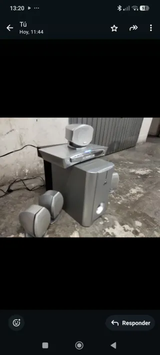 Home Cinema JVC Gris/Plata