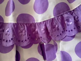 VESTIDO LUNARES FERIA -ROMERIA Mujer Talla S-M