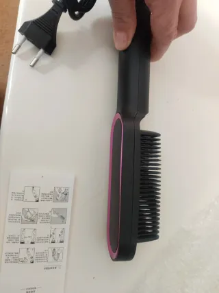 Cepillo Alisador Cerámico Negro