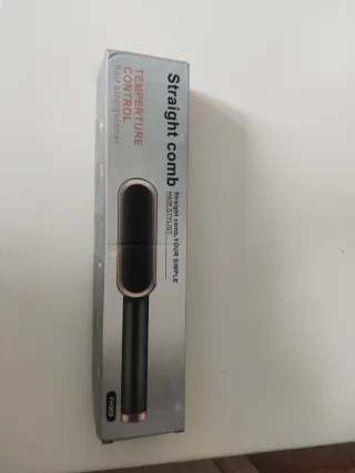 Cepillo Alisador Cerámico Negro