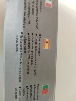 Cepillo Alisador Cerámico Negro