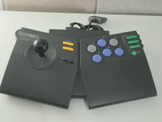 Mando Arcade Capcom Power Stick Fighter SNES