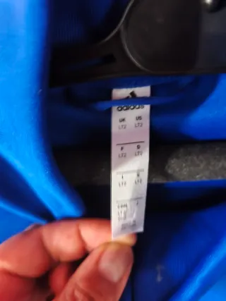 Sudadera Adidas Azul talla LT2