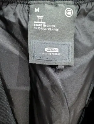 Chaqueta Bomber G-Star RAW Negra Talla M