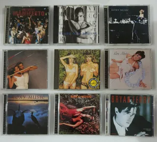 9 ROXY MUSIC Cd Cds ELIGE