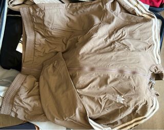 Set Sportivo Originale Adidas Marrone e Bianco