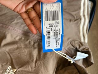 Set Sportivo Originale Adidas Marrone e Bianco