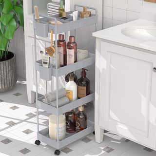 Ronlap Carro de Almacenamiento Delgado, Organizado