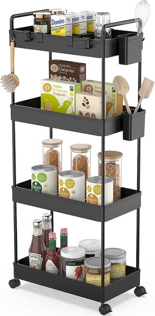 Ronlap Carro de Almacenamiento Delgado, Organizado