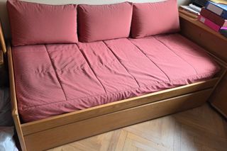 Cama nido madera maciza buen estado 90x190 cm