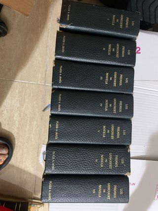 Colección de libros 7 Tomos de 1 a 7